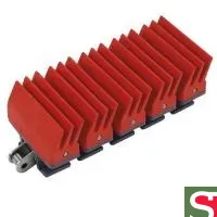 Пластинчатая пластиковая цепь тип 1873 Gripper GS1